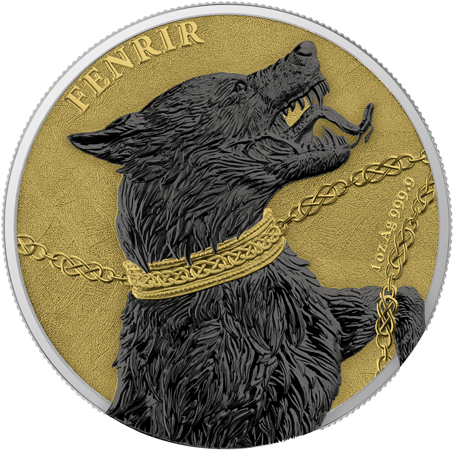 2022 Germania Beasts – Fenrir Geminus 2 x 1 oz Silver BU