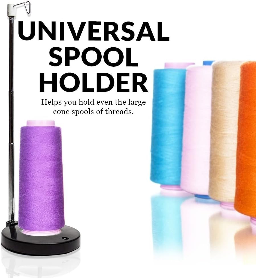 Embroidex Adjustable Single Thread Spool Holder – Stand alone Embroidery,...