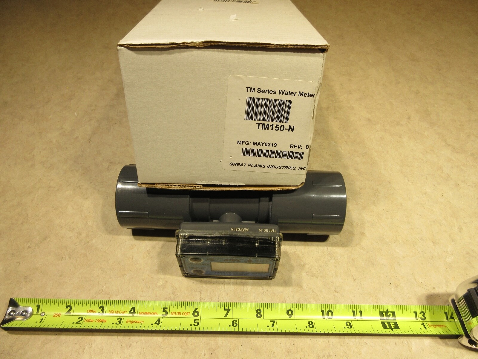 FLOMEC TM150-N WATER FLOW METER, AA0010