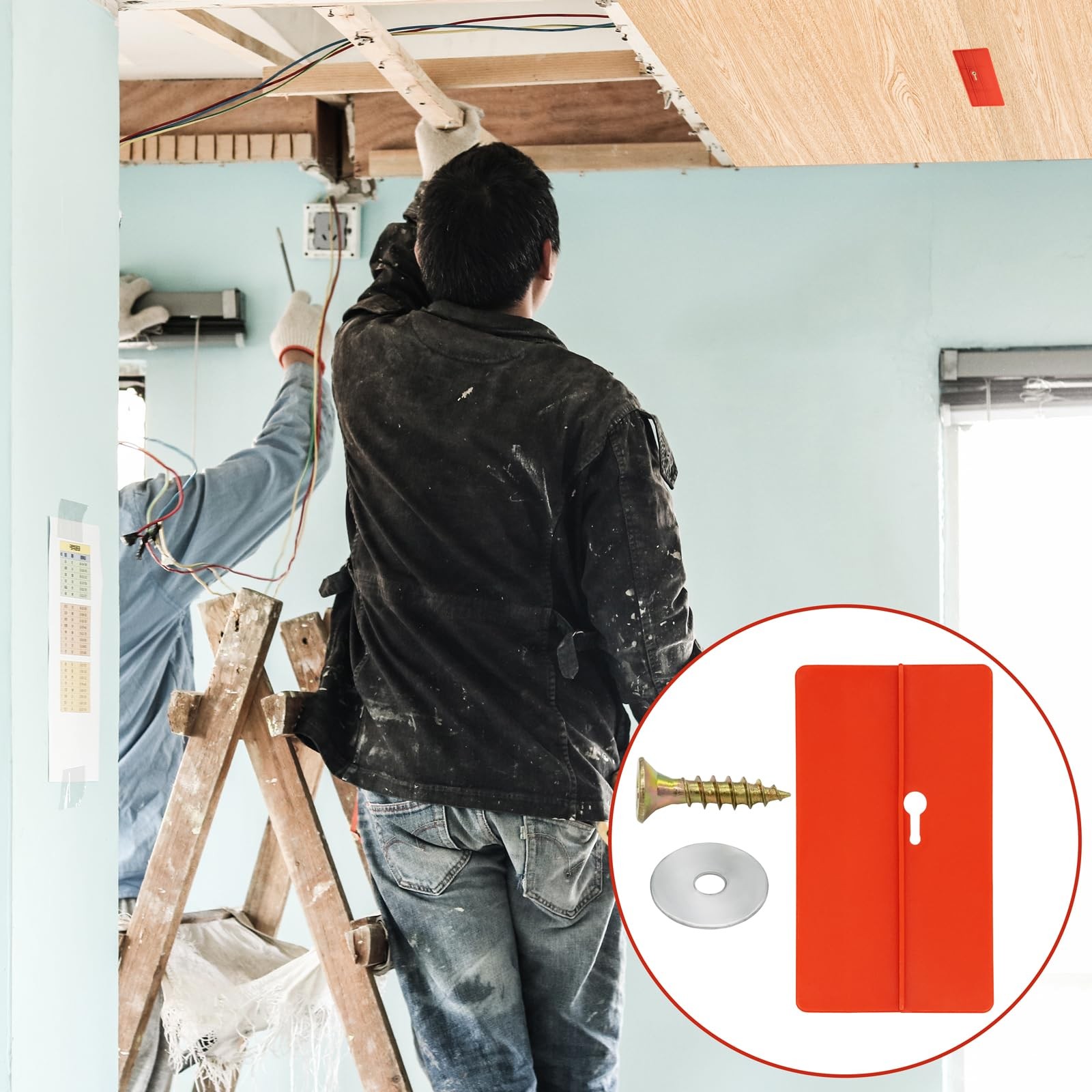 10 Pcs Drywall Fitting Tool Support The Plaster Board in Place While...