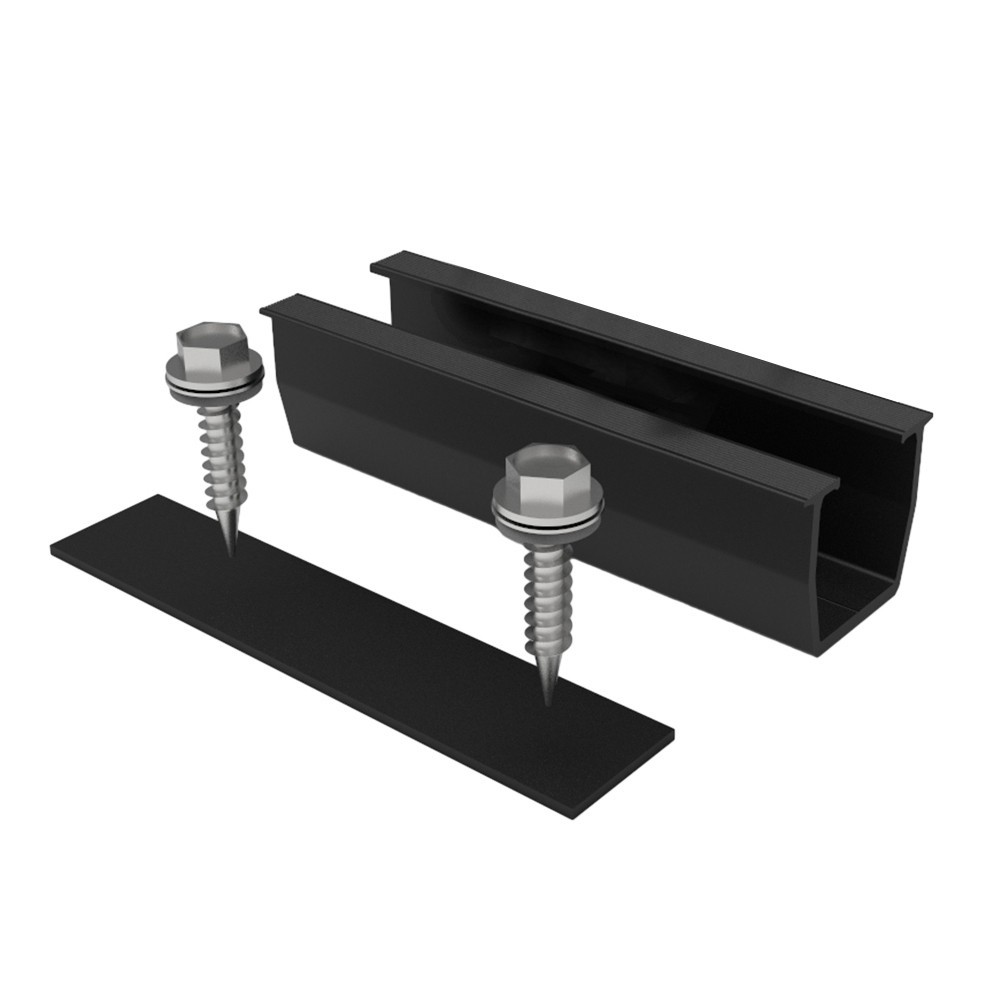 Brand New Rail Solar Module Fixing PV Mounting Parts Solar Mounting System