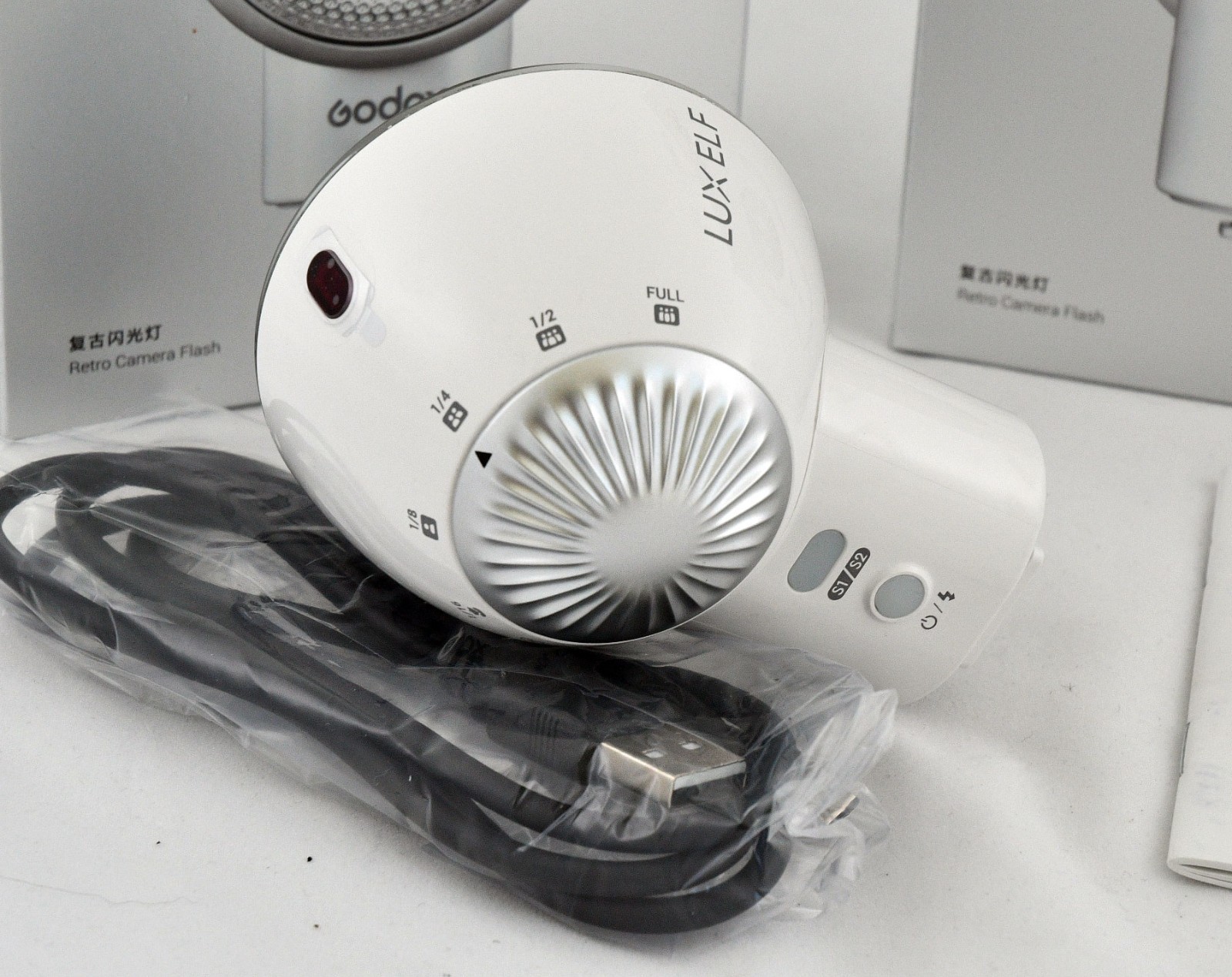 2 -Godox Lux Elf Flash Units - NEW