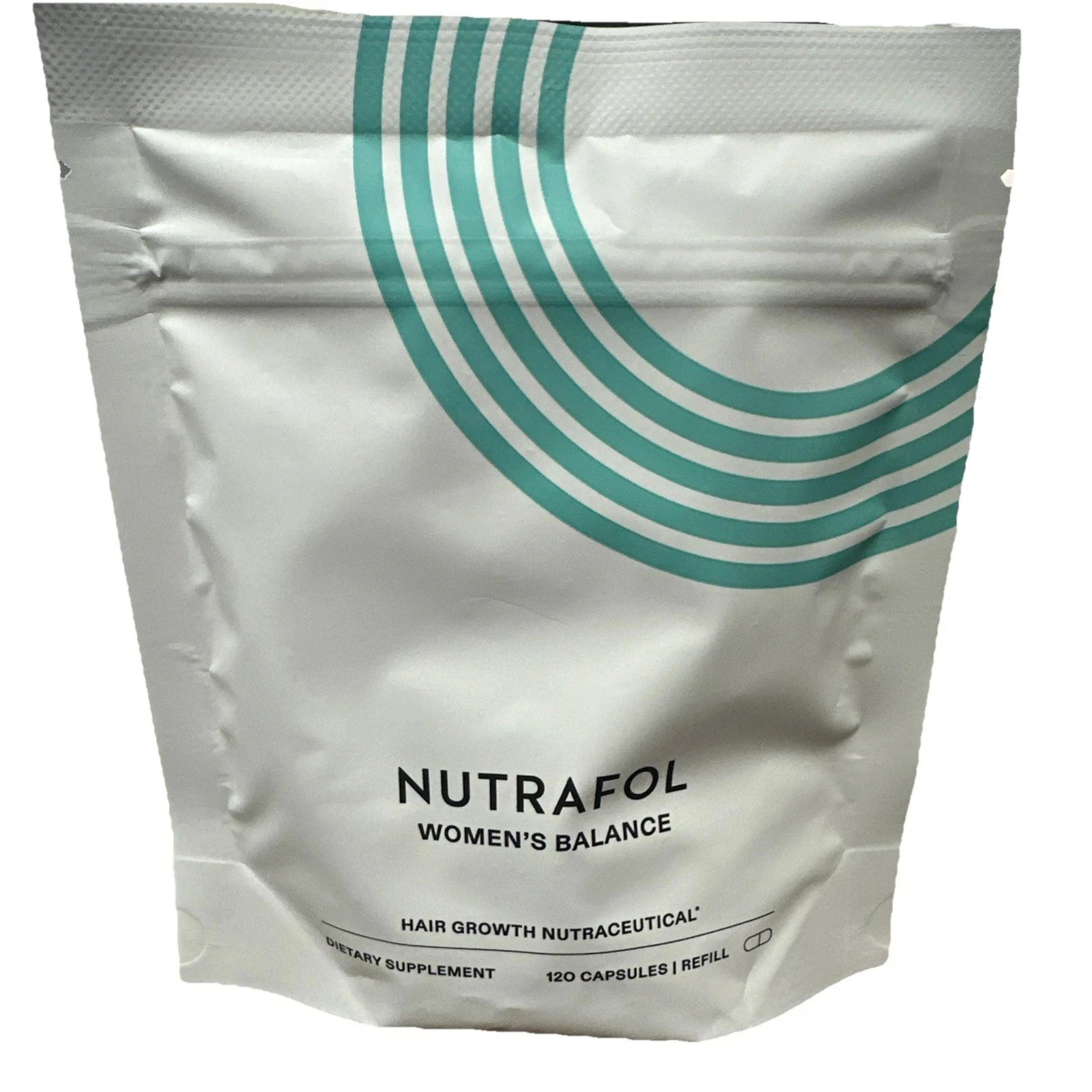Nutrafol Women's Balance Hair Growth Nutraceutical~120 Capsules/Refill~Exp 10/27