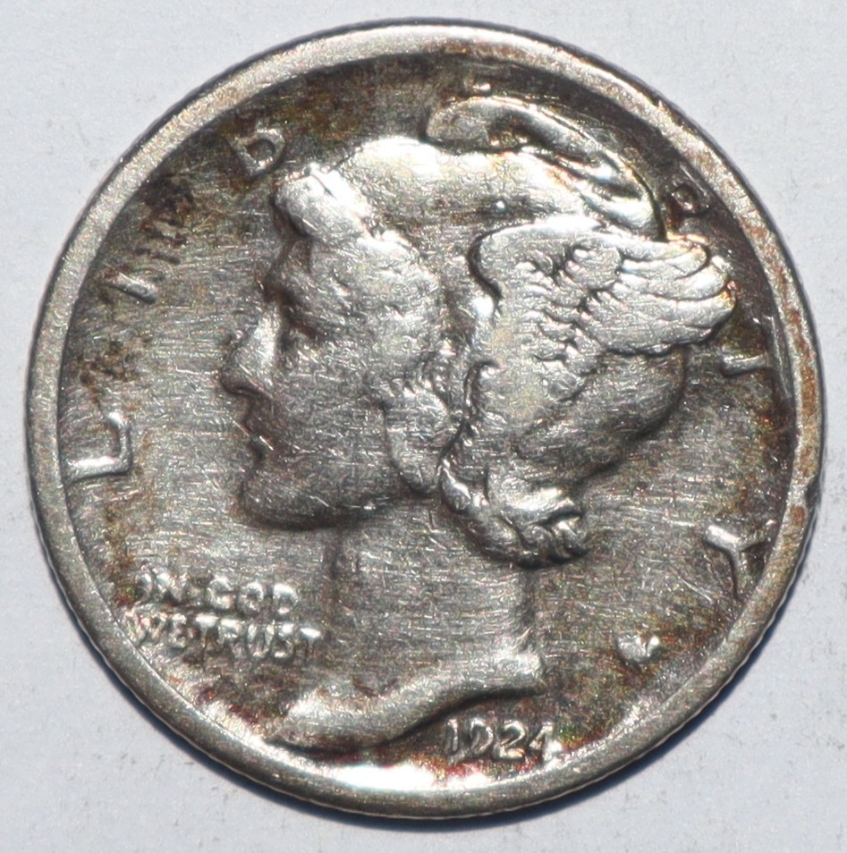 1924 S Mercury Dime VF VERY FINE (O263)