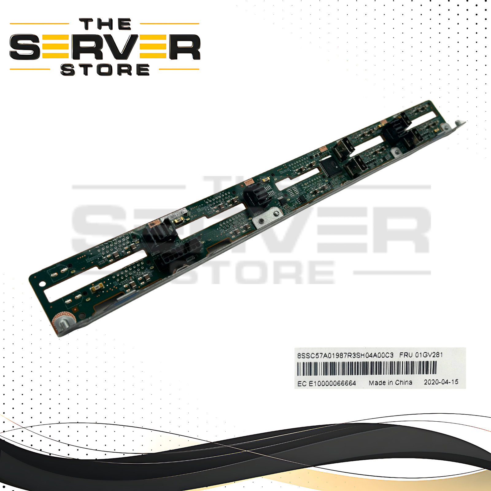 Lenovo HX3321 2.5 10 Bay Back Plane 4-NVMe Support 01GV281