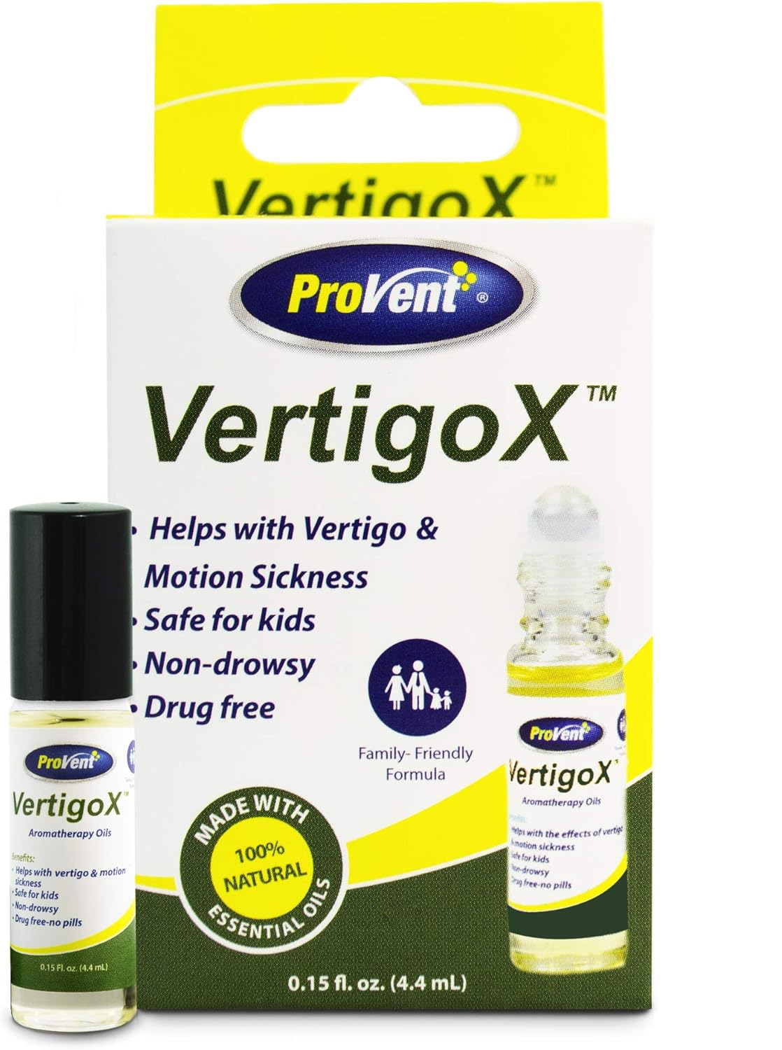 Provent Vertigo X Oil, 0.15 Ounce