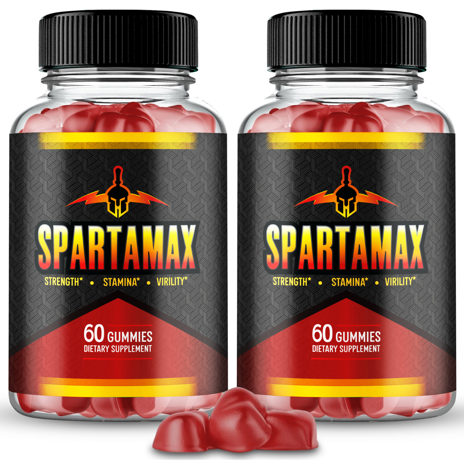 Spartamax Gummies, Official Spartamax Supplement Gummy for Men (2 Pack)