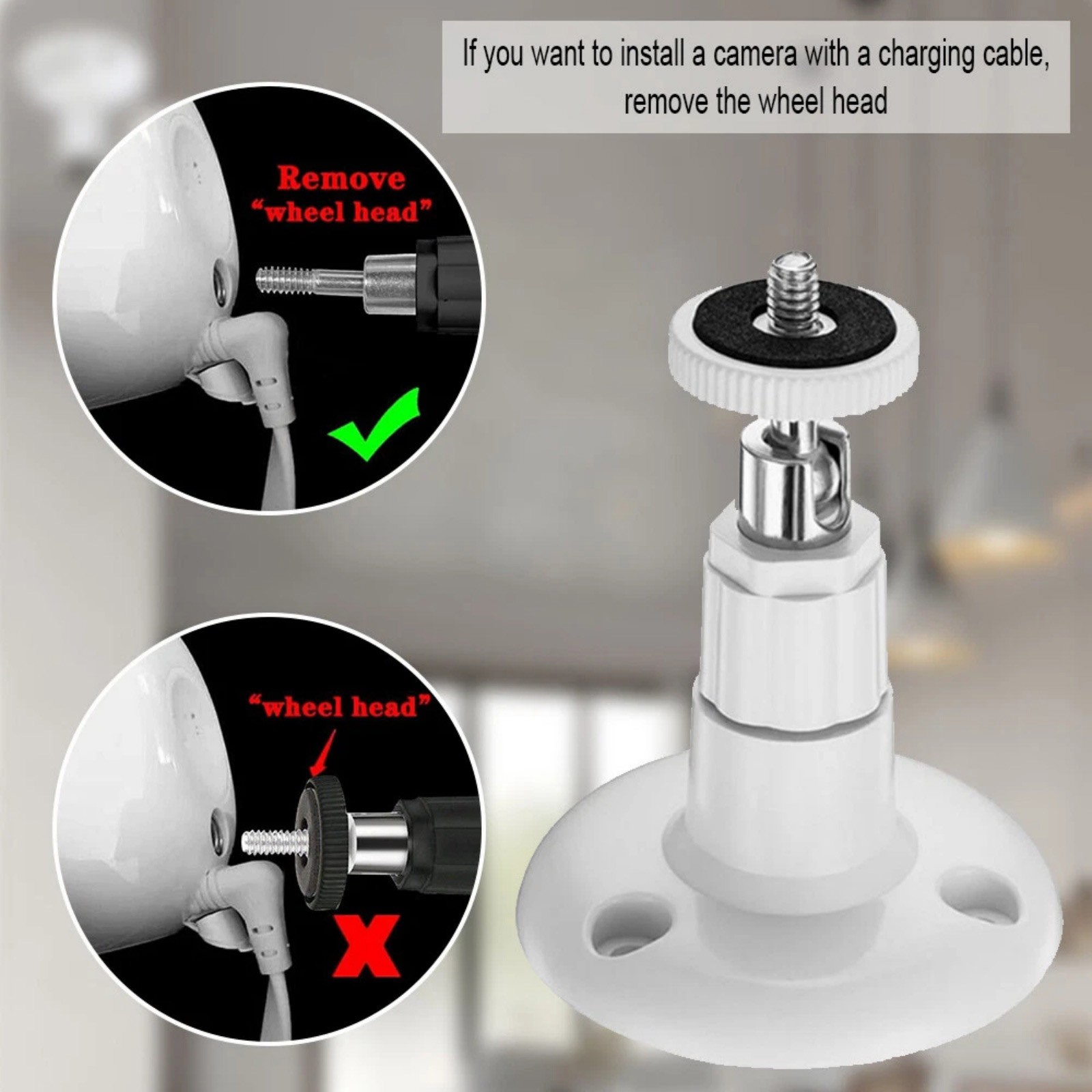 For Arlo Camera Wall Mount 4-Pack for Pro Ultra Rust Resistant Easy Install