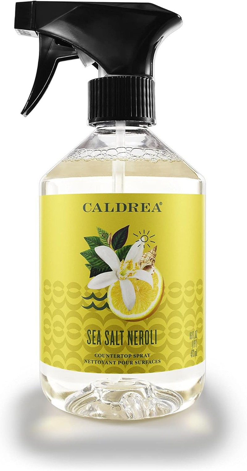 Caldrea Multi-Surface Countertop Spray Cleaner, Made with Vegetable Protein Extr
