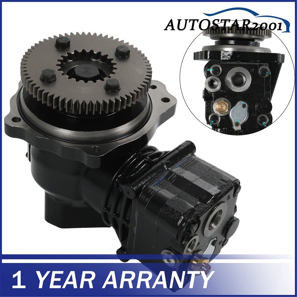 Heavy Duty Air Brake Compressor R23535534 Fits Detroit Diesel Series 60 14L NEW