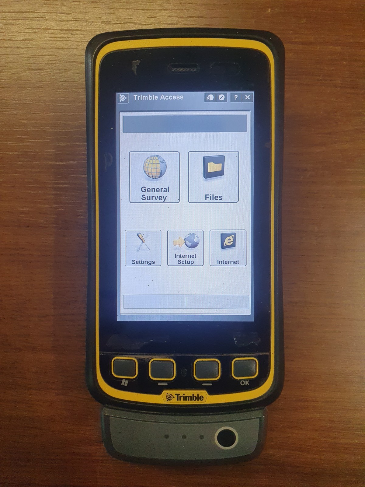 Trimble T41 / Slate data collector with Trimble Access 2017.24 GNSS software