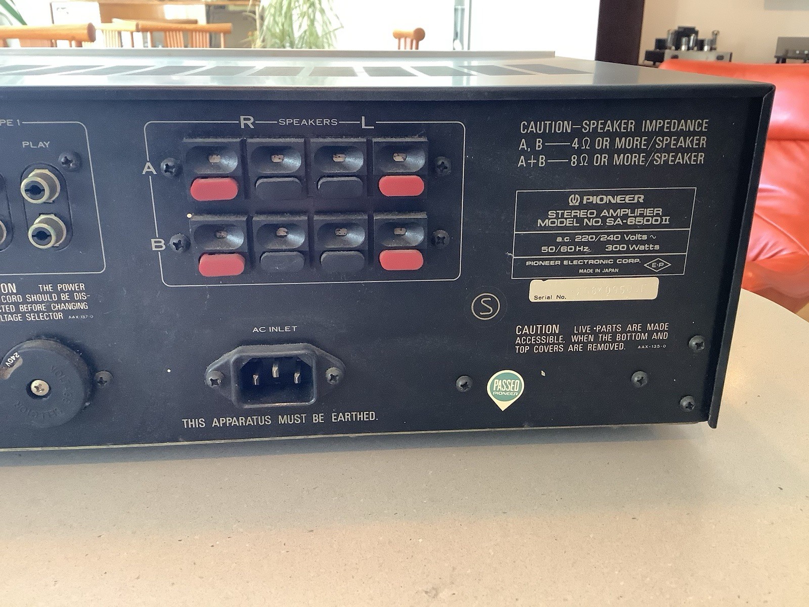 Pioneer SA-6500 ii Stereo Integrated Amplifier ( Full working Order)