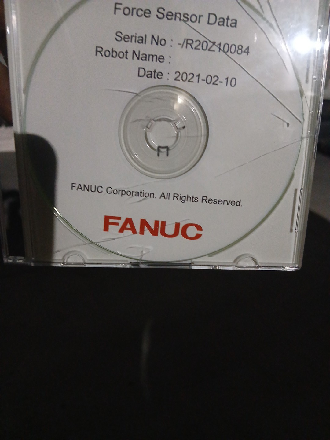 FANUC ***-*-*--***FS-40iA** Laser Vision Sensor** NEW in pkg W/Software