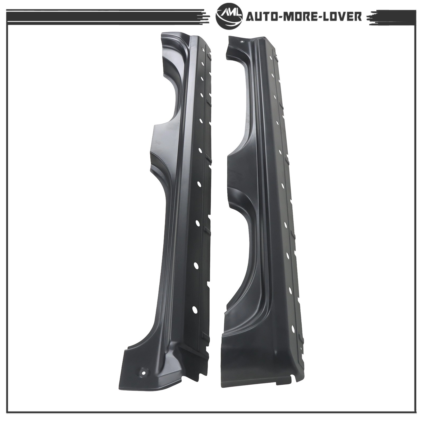 RH LH Rocker Panel Complete 2Pcs Kit For Silverado GMC Sierra Extended Cab 14-18