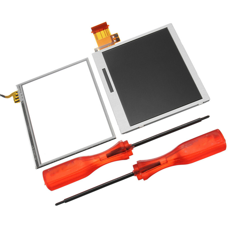 Bottom LCD Display Touch Screen Tools For Nintendo DS Lite DSL NDSL Console