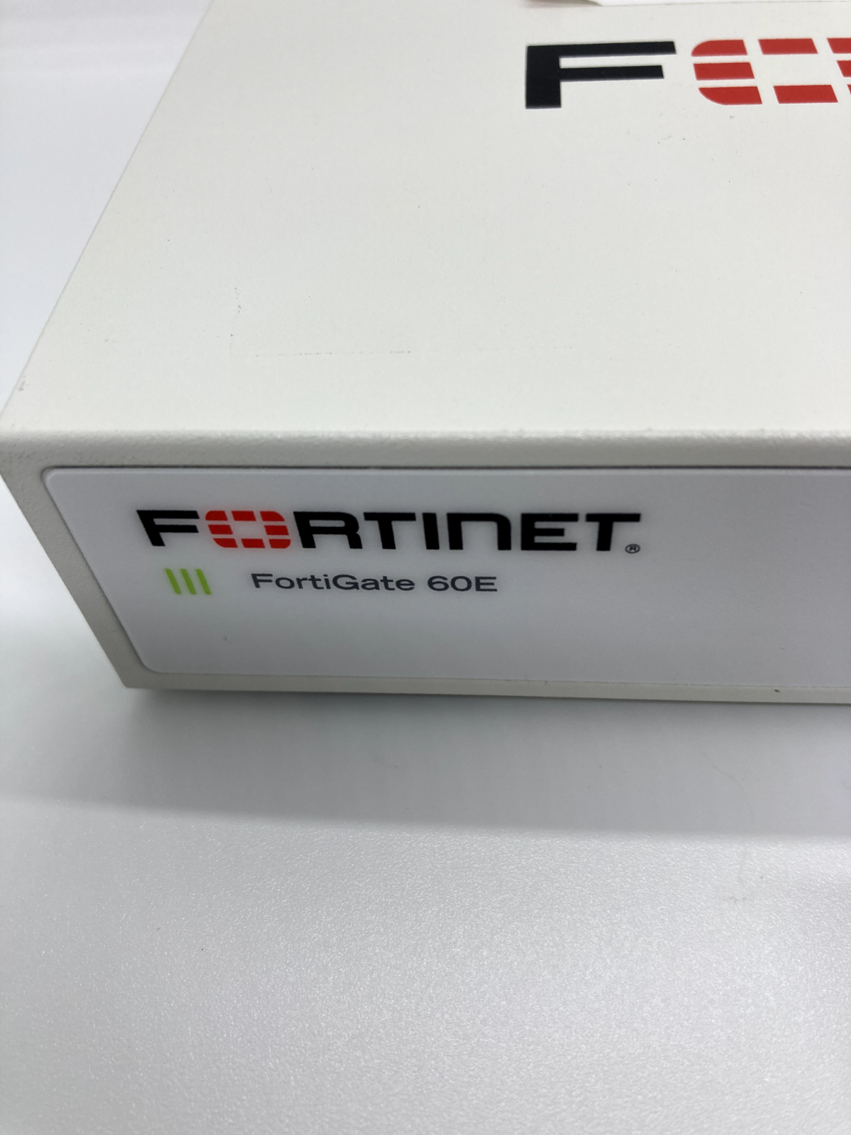 Fortinet Fortigate-60E Network Security Firewall Initialized FG-60E w/Adapter JP