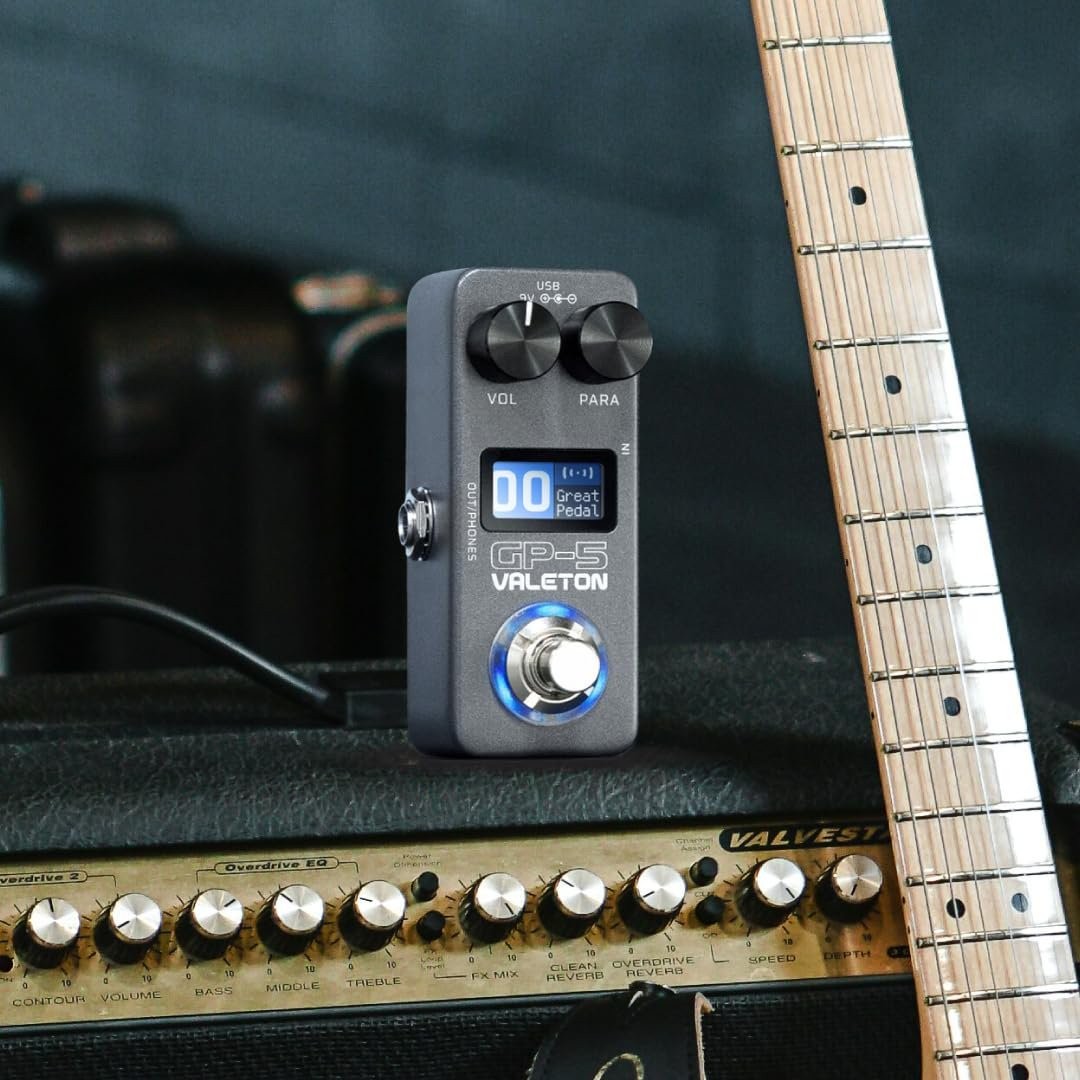 Valeton GP-5 Compact Multi-Effects Guitar Processor with SnapTone Technology