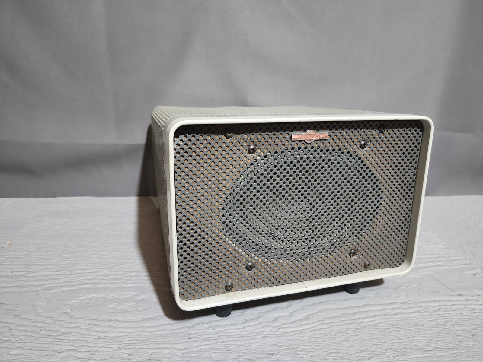 COLLINS Winged Emblem 516F-2 Power Supply Cabinet w/ Speaker
