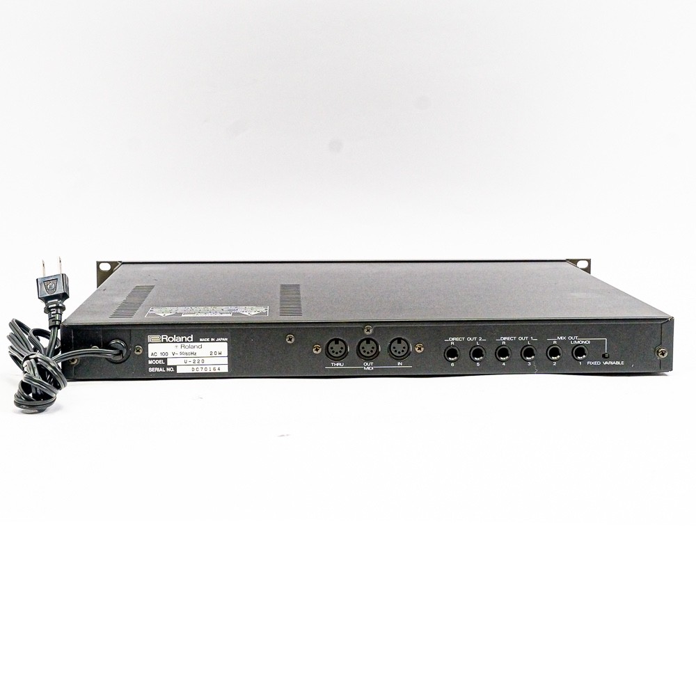 Roland U-220 RS-PCM Synthesizer Sound Module Rackmount MIDI Sound Module