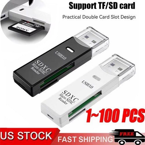 USB3.0 SD Card Reader for PC Micro SD Card to USB Adapter for Camera MemoryC lot