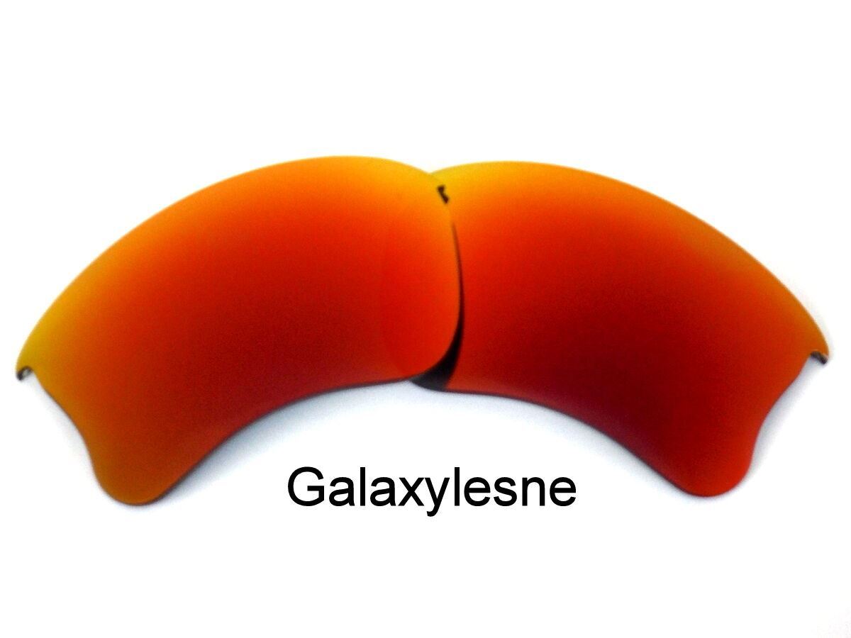 Galaxy Replacement Lens For Oakley Flak Jacket XLJ Sunglasses Fire Red Polarized