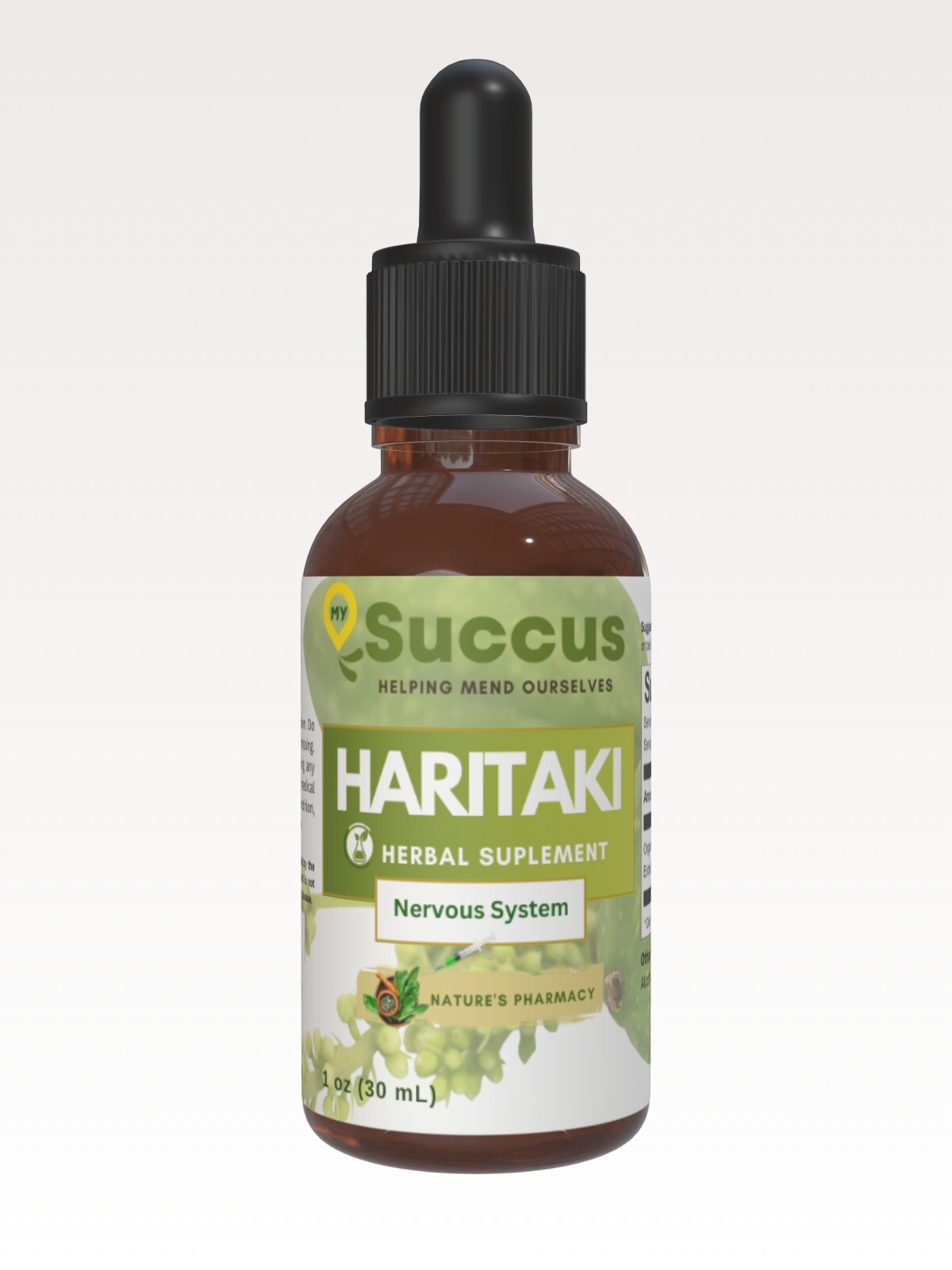 Haritaki Tincture - (Nervous System) - Alcohol Free