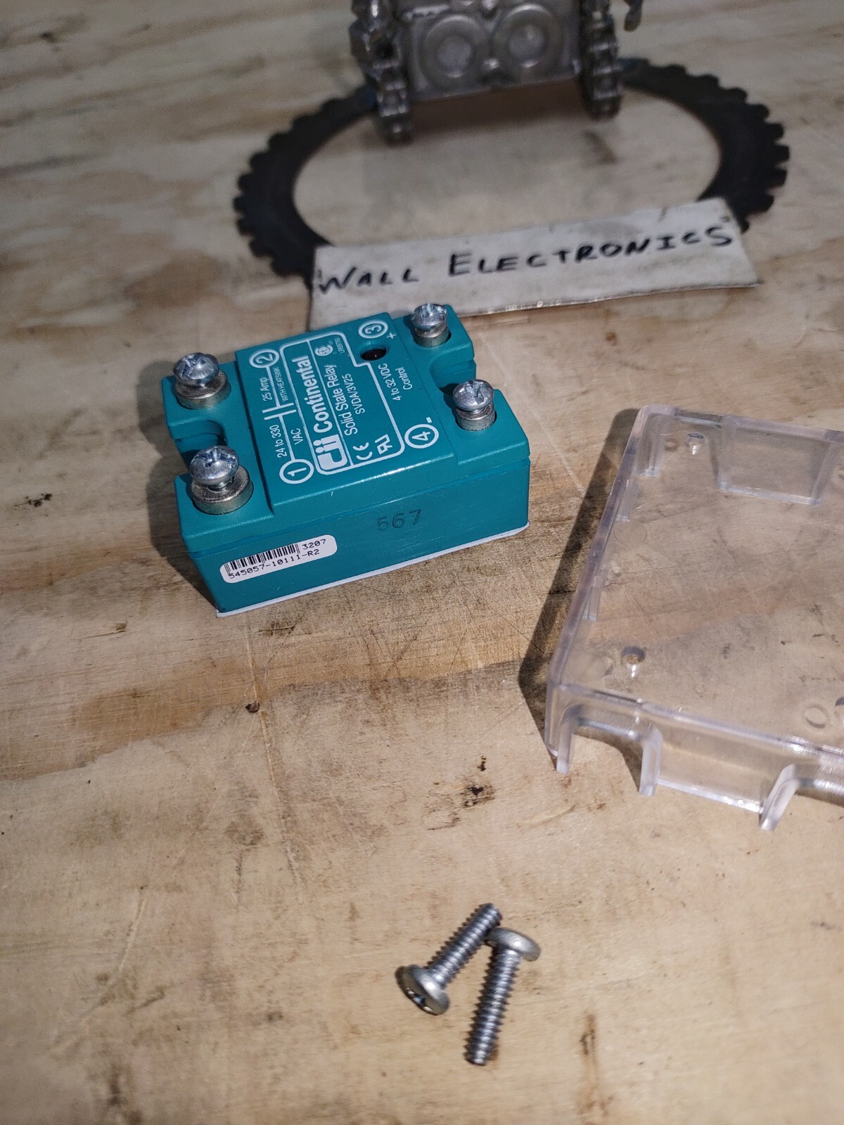 Continental SVDA/3V25 Solid State Relay =From Running Machine=