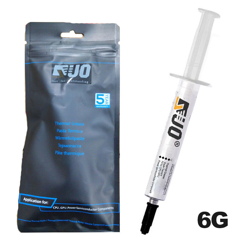 10x Heatsink Thermal Silicone Compound Paste Grease Syringe For PC CPU Processor