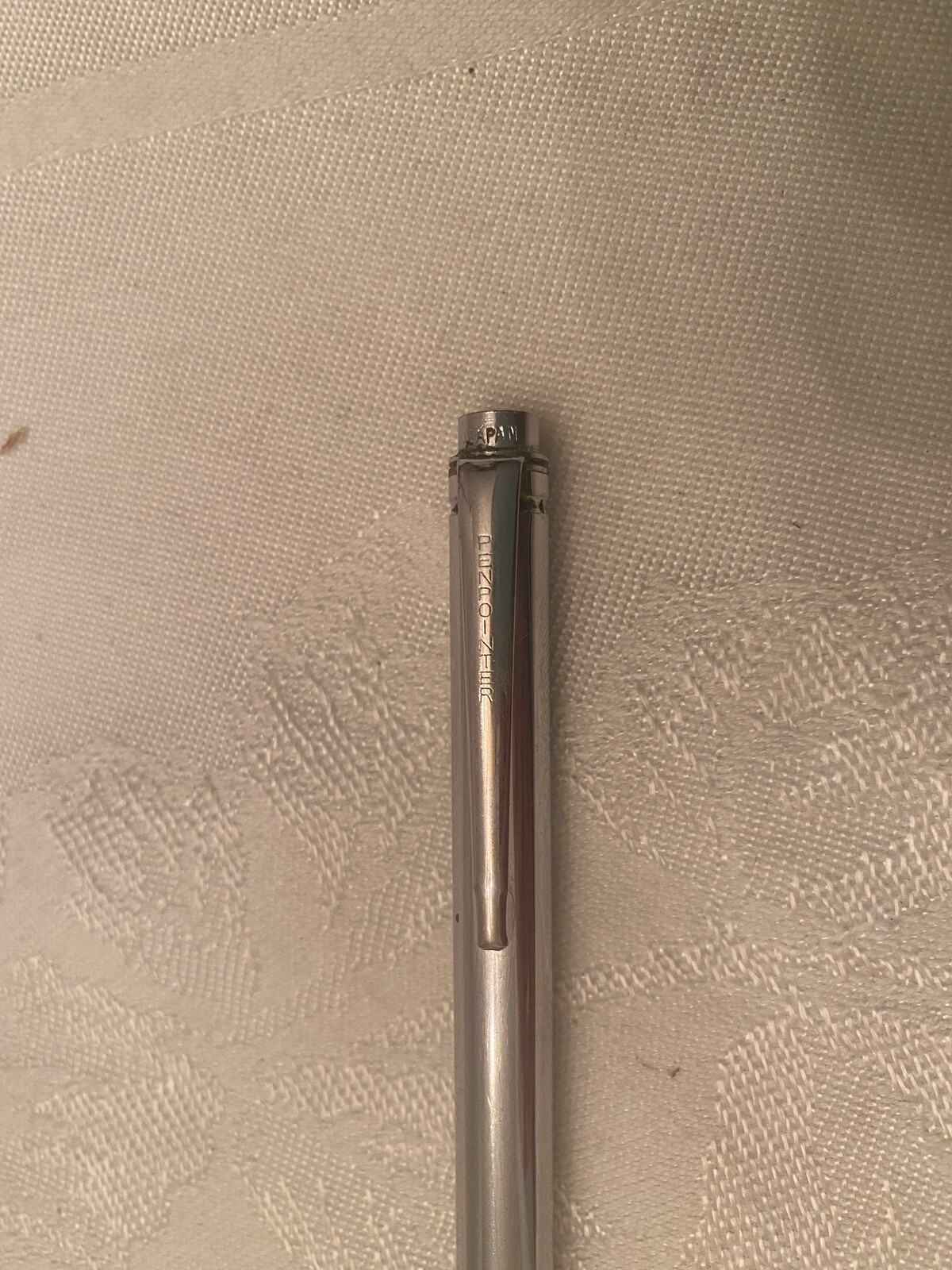 Vintage PEN POINTER Telescoping Silver Metal Pocket Pointer