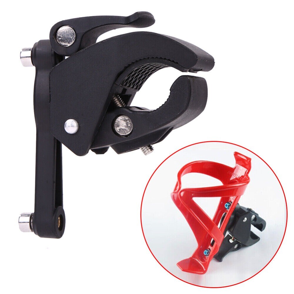 Bicycle Cycling Handlebar Mount Water Bottle Cage Holder Rack Clamp Universal