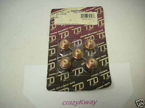 THERMAL DYNAMICS 20-1034 REPLACEMENT TIPS (PACK OF 5) NEW IN PACKAGE