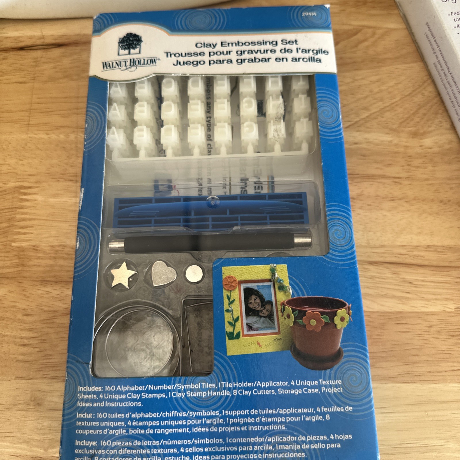 Walnut Hollow Clay Embossing Set - Professional Sculpting Tool  NEW IN BOX