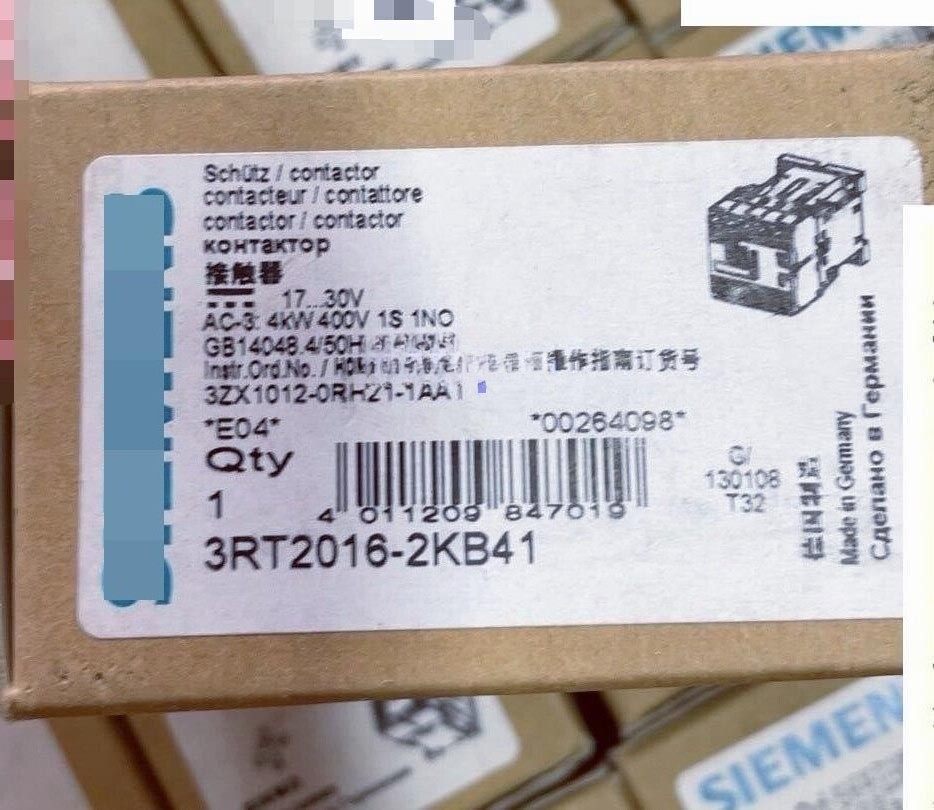 new 3RT2016-2KB41 contactor