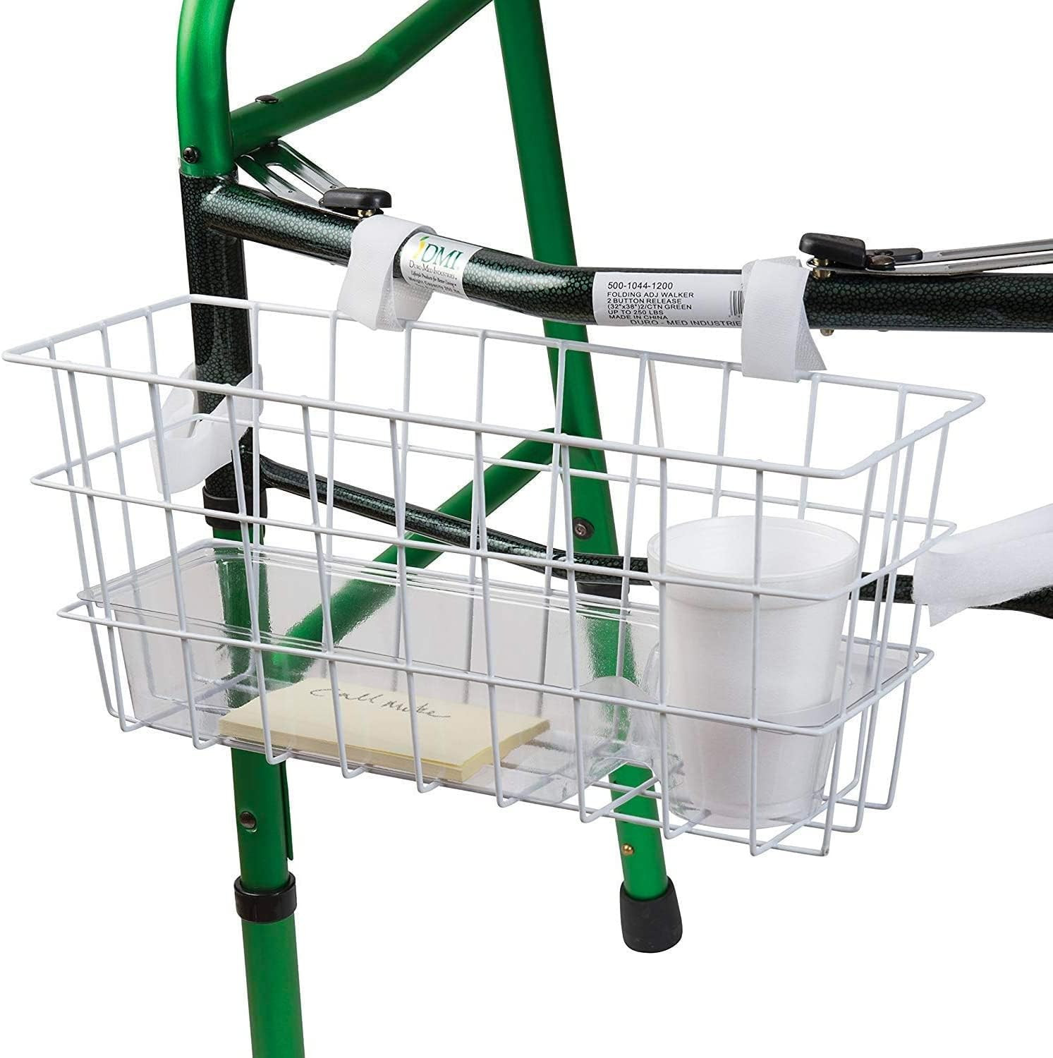 Durable Walker Accessories Basket for Walker | No Tools Needed | Se