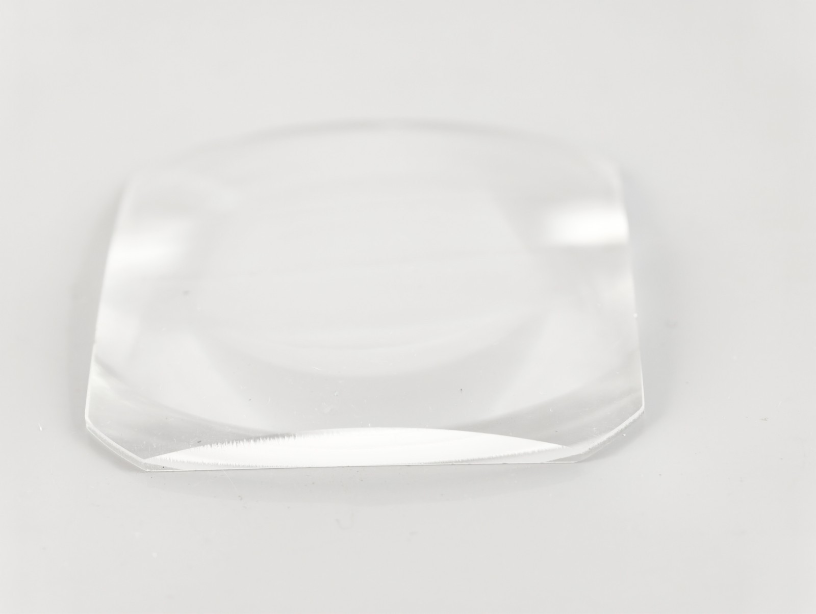 Large 50mm Convex Lens Square Microscope Collimator Collector