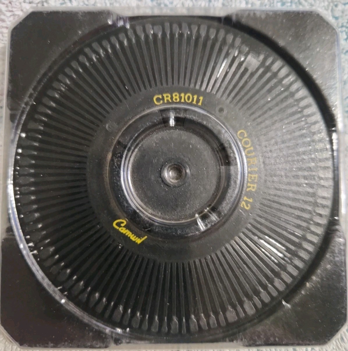 NoS Camwil Plastic Printwheel 16266 Xerox Memorywriter / Diablo 620 Courier 12
