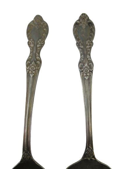 Vintage WM Rogers Grand Elegance 1959 Pie Server & Serving Spoon Set