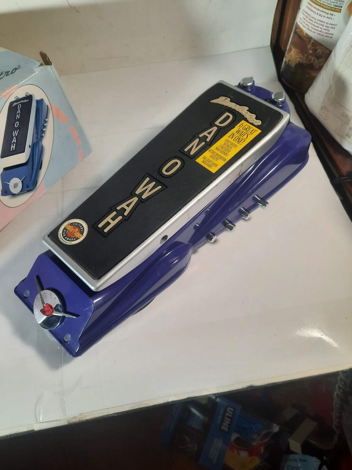 DANELECTRO DAN O WAH GUITAR PEDAL MODEL DW-1