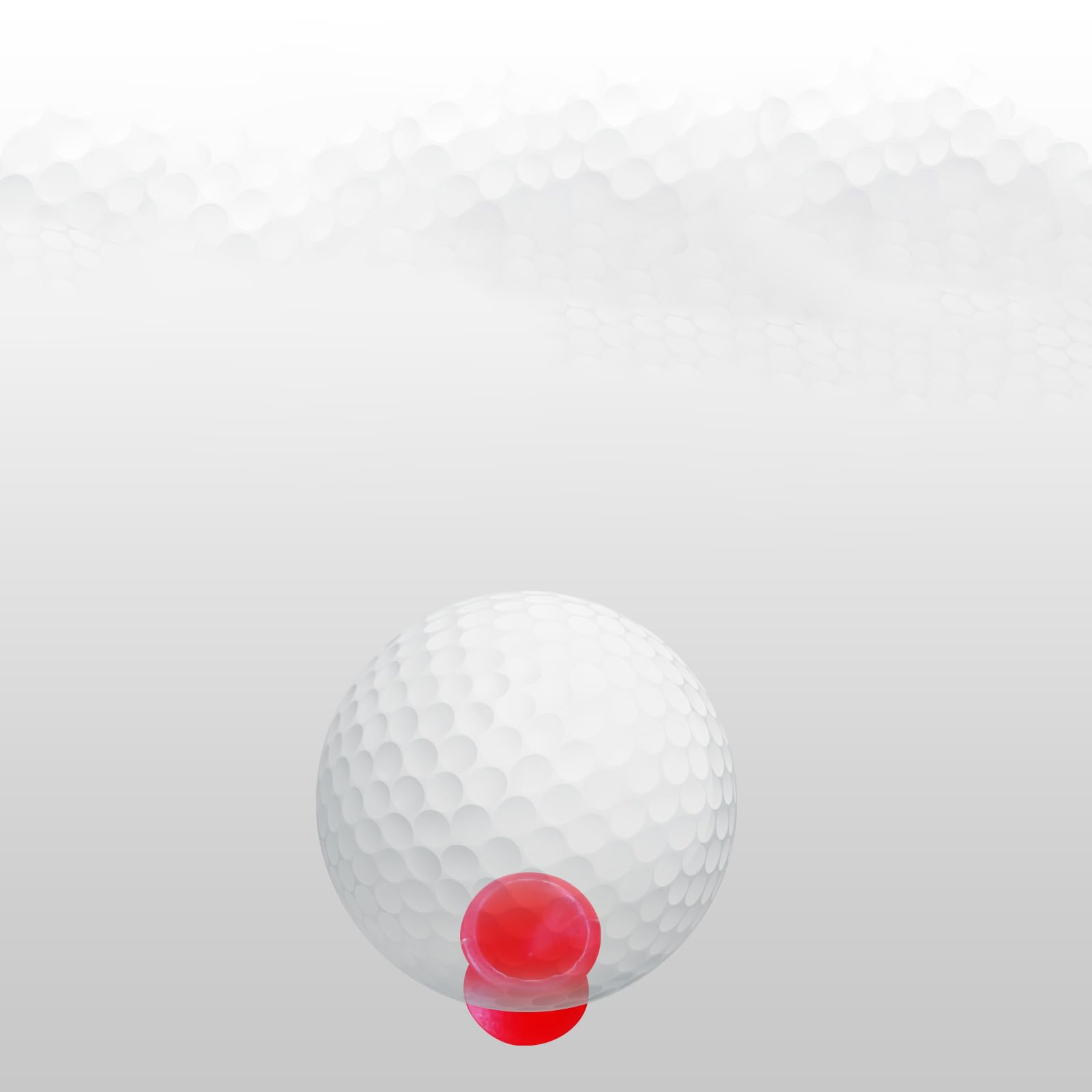 Unbreakable Golf Tees,50Pack Step Down Tees,Height Control For Driving Range,Red