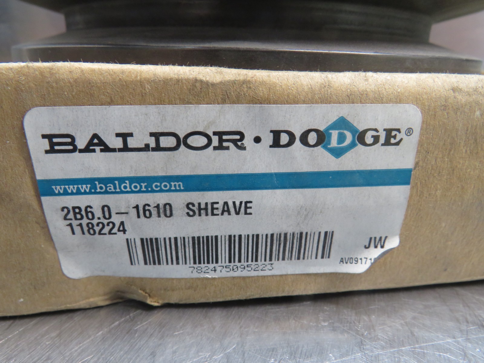 Dodge 2B6.0-1610 Sheave 118224