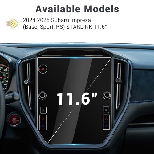 2026 Impreza Screen Protector for 2024 2025 2026 Subaru Impreza