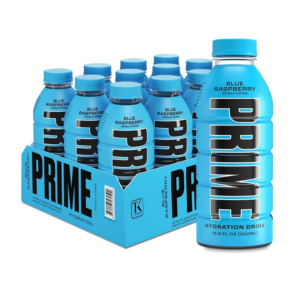 Ultimate Hydration: Blue Raspberry Electrolyte Drinks with Antioxidants, 12-Pack