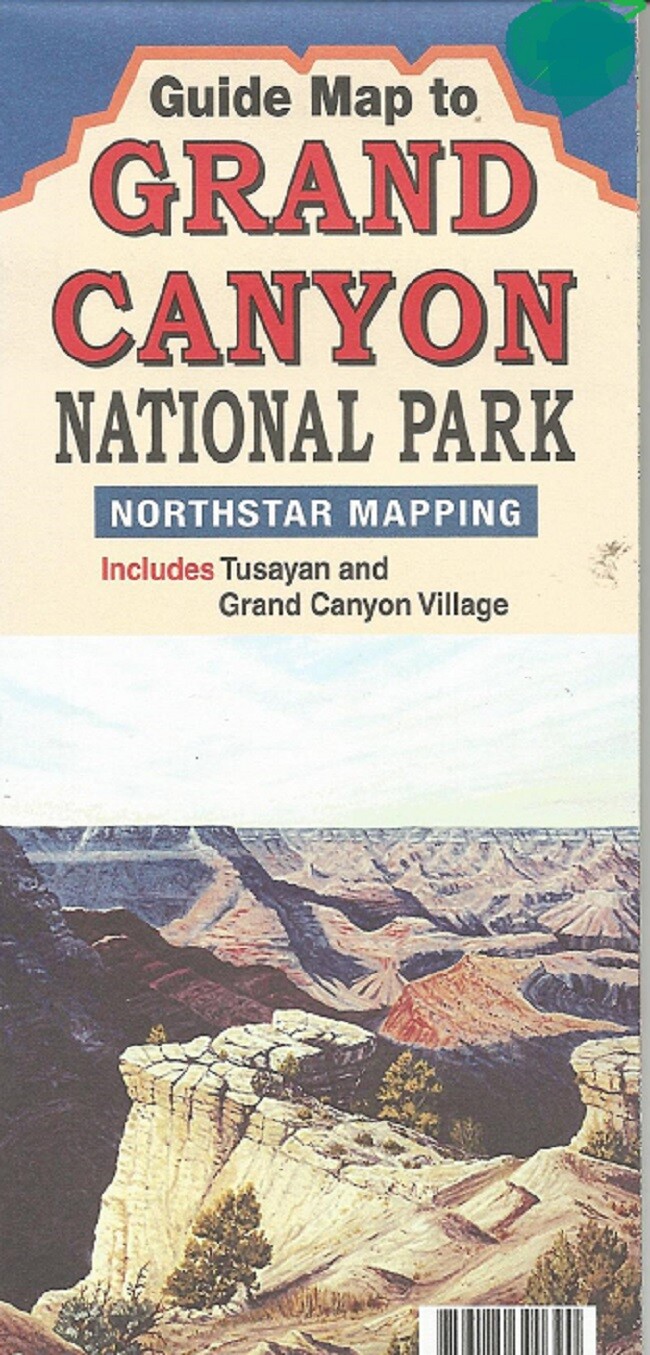 Guide Map to Grand Canyon National Park By Northstar