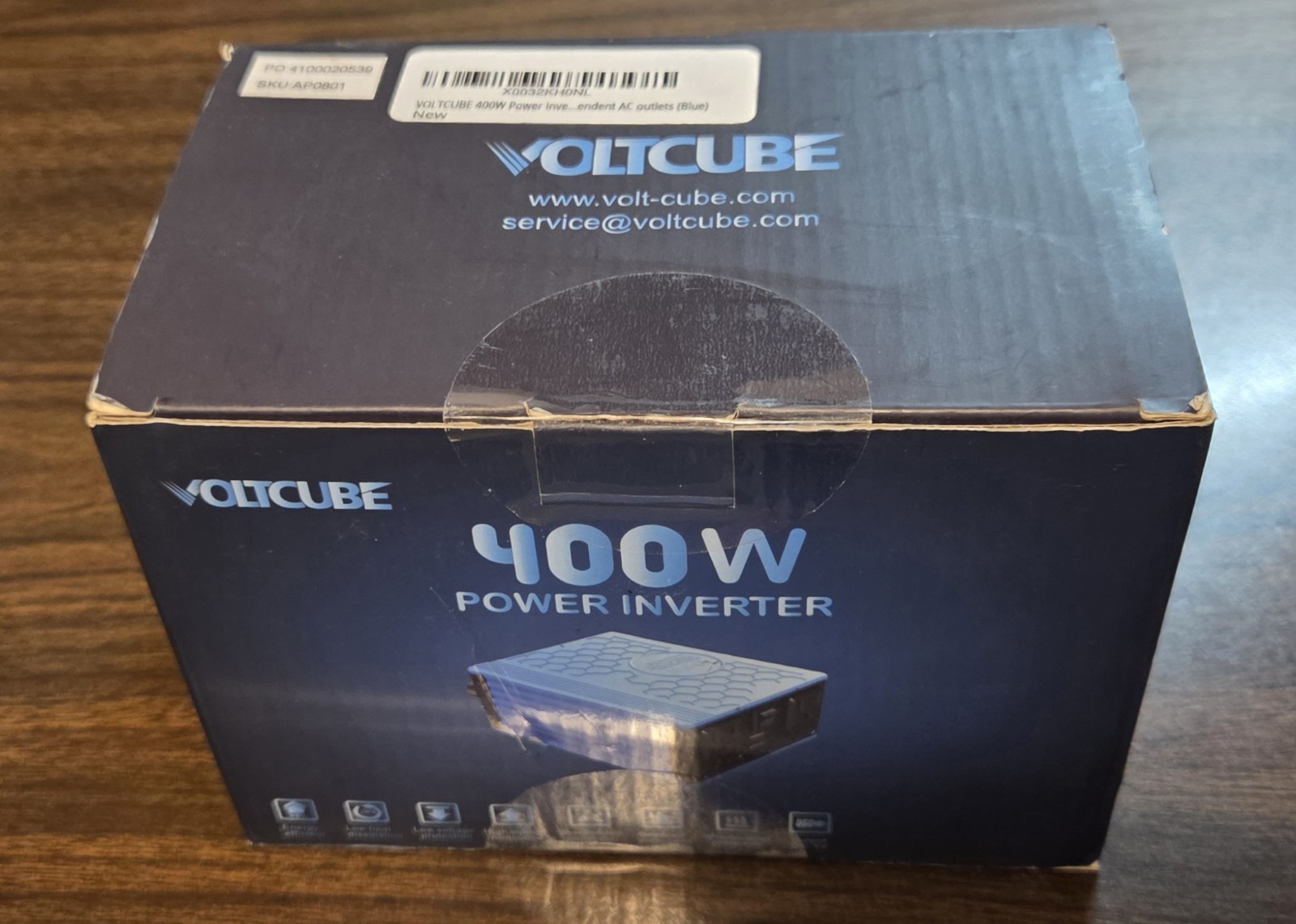Voltcube 400w Power Inverter. 12V DC to 110V AC Car Power Inverter. Brand New!!