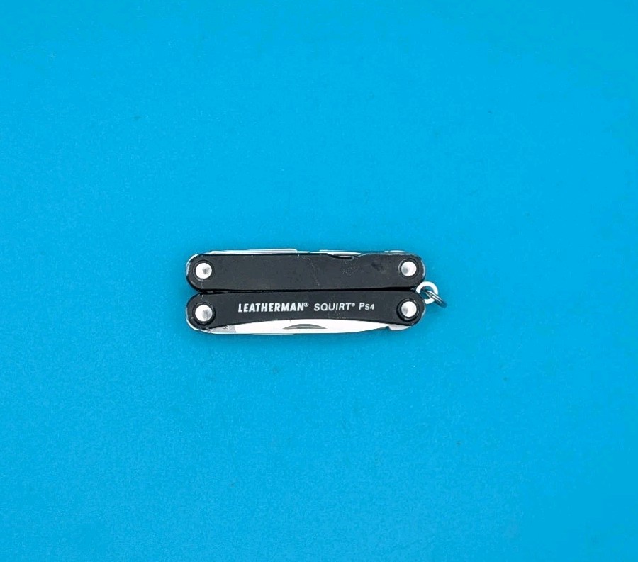 Leatherman SQUIRT PS4 Multi-Tool With Pliers Scissors Knife BLACK!
