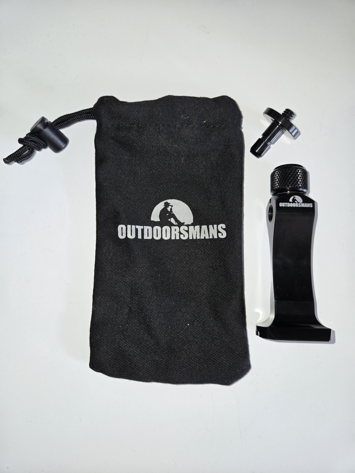 Outdoorsmams Binocular Tripod Adapter 3.5" Height, With 1/4"20 Thread Stud Combo