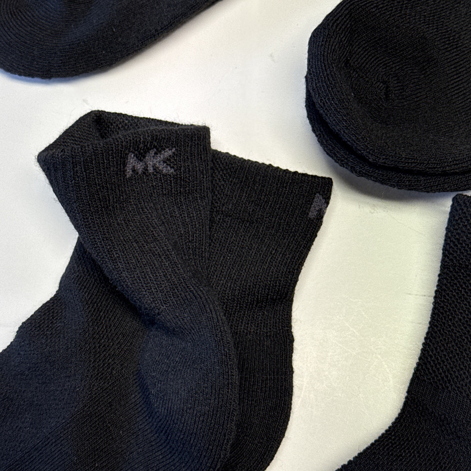 Michael Kors Men's 6-Pairs Performance Cushion Quarter Socks.