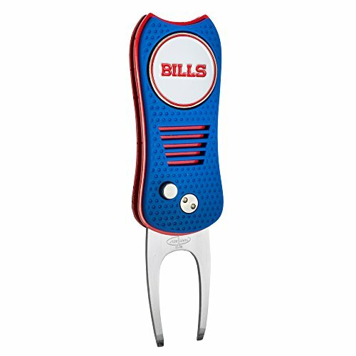 Buffalo Bills Switchblade Divot Tool with ball marker, NEW, magnetically atta...