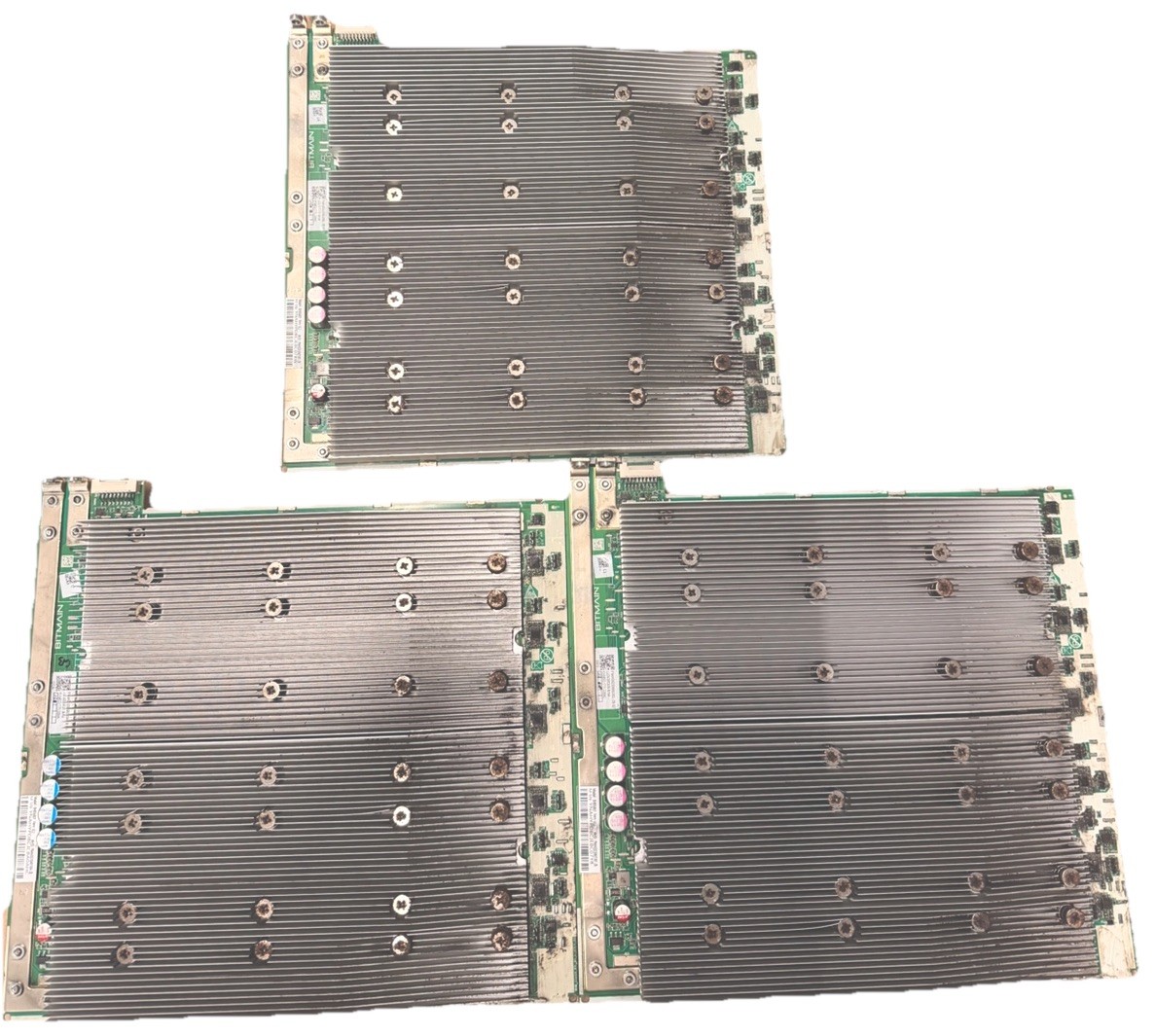Lot Of 3 Bitmain Antminer S19 XP 134TH/s Hashboards - AS-IS - BM1366 ASIC Chips