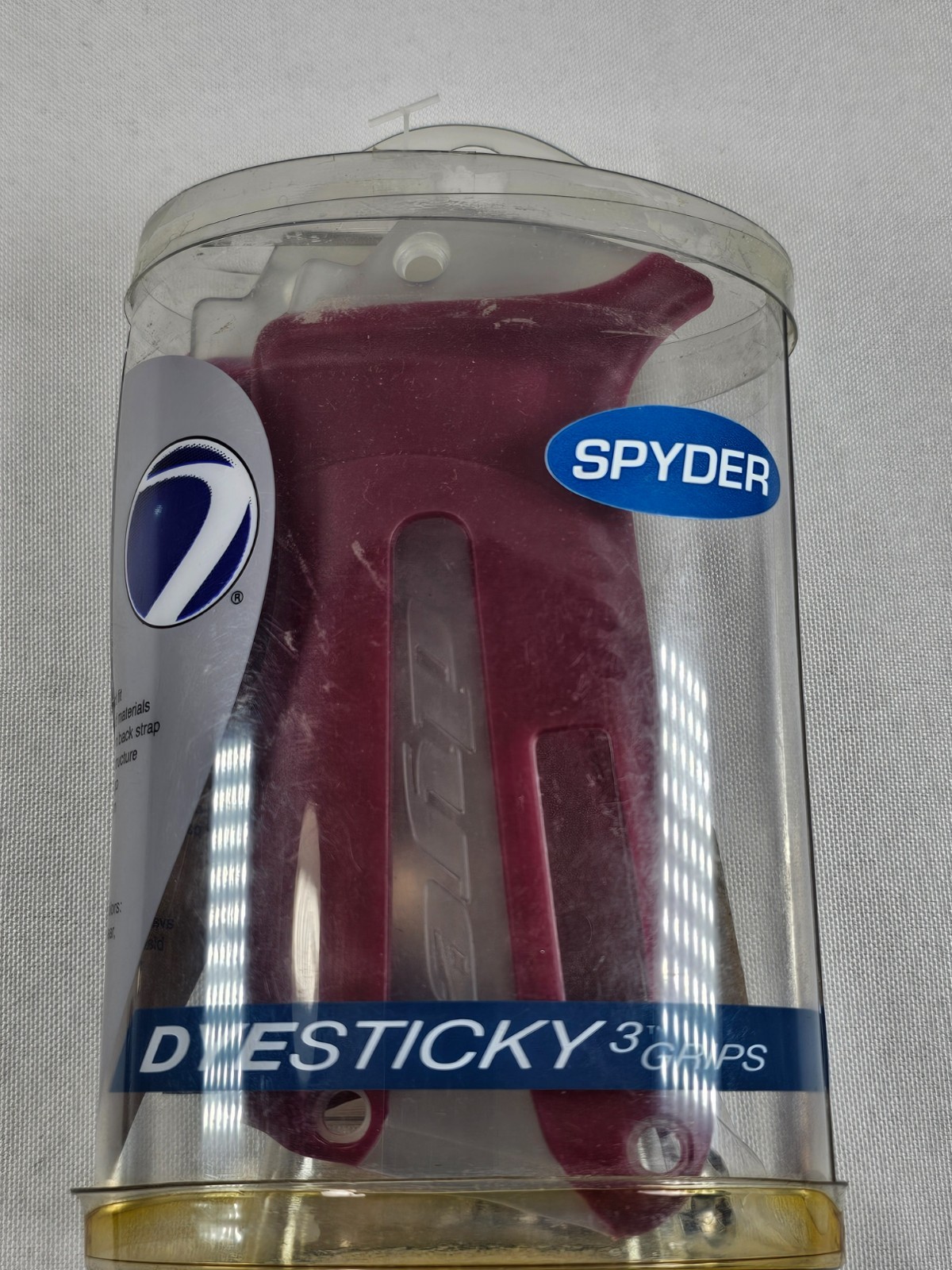 Spyder Paintball Gun Dye Grips Electronic - Dye Sticky3 - Red